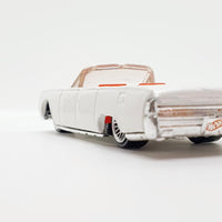 Vintage 1999 White '64 Lincoln Continental Hot Wheels Macchina | Auto giocattolo Lincoln