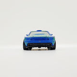 Vintage 2011 Blue Custom Ford Mustang Hot Wheels Coche | Coche de juguete Ford