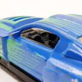 Vintage 2011 Blue Custom Ford Mustang Hot Wheels Auto | Ford Toy Car