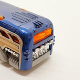 Autobús escolar vintage 2000 Blue Surfin Hot Wheels Coche | Coche de juguete genial