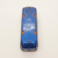 Vintage 2000 Blue Surfin School Bus Hot Wheels Car | Cool Toy Car