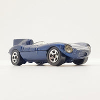Vintage 1998 Blue Jaguar D-Type Hot Wheels Car | Jaguar Toy Car