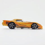 Vintage 2012 Orange '76 Greenwood Corvette Hot Wheels Voiture | Voiture de jouets Corvette vintage