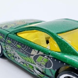 Tone musculaire vert vintage 2000 Hot Wheels Voiture | Voiture de jouets vintage