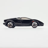 Vintage 1997 Black Lamborghini Countach Hot Wheels Voiture | Voitures jouets Lamborghini
