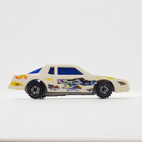 Vintage 1988 White Chevy Stocker Hot Wheels Car | Vintage Toy Cars
