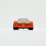 Vintage 1998 Orange Chrysler Corporation Hot Wheels Car | Chrysler Toy Car