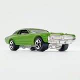 Vintage 2001 Green '68 Cougar Hot Wheels Voiture | Voiture de jouets à l'ancienne