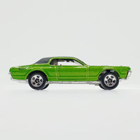 Vintage 2001 Green '68 Cougar Hot Wheels Coche | Coche de juguete de la vieja escuela