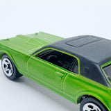 خمر 2001 الأخضر '68 كوغار Hot Wheels سيارة | سيارة المدرسة القديمة