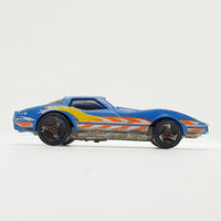 Vintage 1976 Blue '75 Corvette Stingray Hot Wheels Voiture | Voiture de jouets Corvette