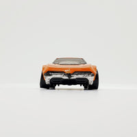 Vintage 2015 Orange Muscle Speeder Hot Wheels Car | Toy Muscle Car