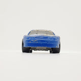 Vintage 1998 Blue McDonald's Hot Wheels Car | McD Corp Toy Car