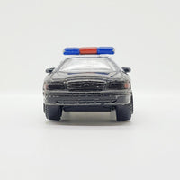 Juguete de automóvil Interceptor de la Policía Negra Vintage de Victoria | Coche de juguete de policía