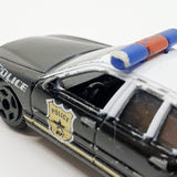 Vintage Black Police Crown Victoria Interceptor Car Toy | Voiture de jouets de police