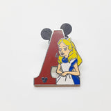 2011 Letter A Alice in Wanderland Hidden Mickey Pin | Limited Ed. Disney Pin 1 of 28