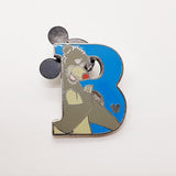 2011 Carta B Baloo Hidden Mickey Pin | Edición limitada. Disney Pin 2 de 28