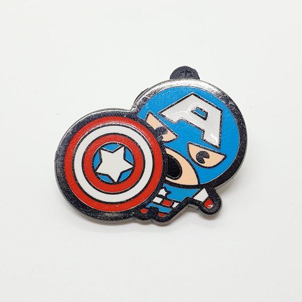 Captain America Kawaii Art Collection Pin | RARE Disney Enamel Pin