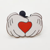 2002 Mickey Mouse Manos en forma de corazón Disney Pin | Coleccionable Disney Patas