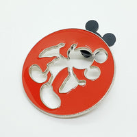 Red Mickey Mouse Cut-Out Silhouette Pin | RARE Disney Enamel Pin