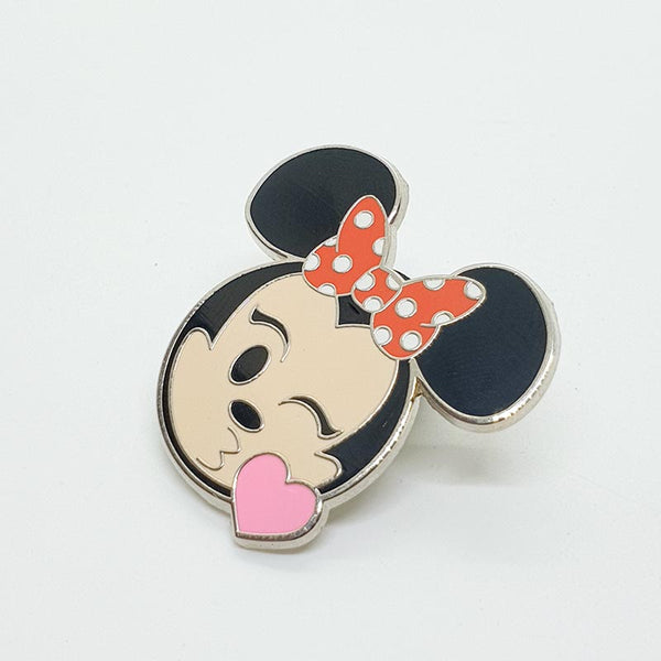 2017 Minnie Mouse Emoji küssen Disney Pin | Disney Pinhandel