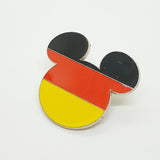 2007 Mickey Mouse Deutschlandflagge Disney Pin | Disneyland Revers Pin