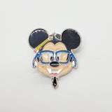 2012 Mickey Mouse Cabeza de rock nerds Disney Pin | Disney Alfiler de esmalte