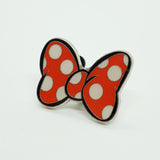 Minnie Mouse Red Bow with White Dots Disney Pin | Disney Pin Trading