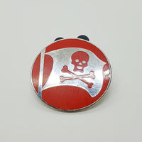 2011 Red Pirate Flag Disney Pin | Disney Pin Collection
