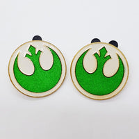 2016 Green Rebel Alliance Star Wars Disney Pin | Disneyland Revers Pin