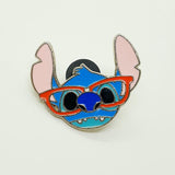 Stitch triste 2012 avec lunettes Disney PIN | Pin d'émail Disneyland