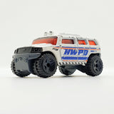 Vintage 2003 White Rockster Hot Wheels Coche | Camión de juguete de policía