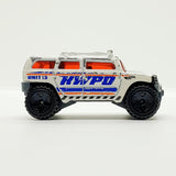 Vintage 2003 White Rockster Hot Wheels Auto | Polizeispielzeugwagen