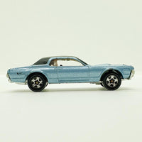 خمر 2001 الأزرق '66 كوغار Hot Wheels سيارة | سيارة لعبة الرجعية