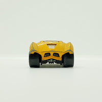 Vintage 2002 Yellow Sinistrra Hot Wheels Auto | Cooles Spielzeugauto