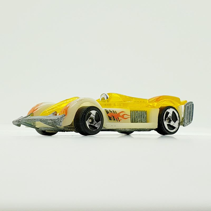 Vintage 1995 Yellow Road Rocket Hot Wheels Car | Vintage