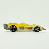 Cohete de carretera amarilla vintage 1995 Hot Wheels Coche | Juguetes vintage