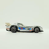 Vintage 1997 White M.I. Panoz GTR-1 Hot Wheels Car | Racing Toy Car