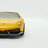 عتيقة 2010 Yellow Lamborghini Gallardo LP 570-4 Superleggera Hot Wheels سيارة | سيارات الألعاب الغريبة