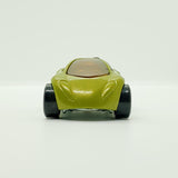 Vintage 2006 Green Vandetta Hot Wheels Coche | Coche de juguete exótico