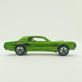 Vintage 2001 Green '68 Cougar Hot Wheels Voiture | Voiture de jouets vintage