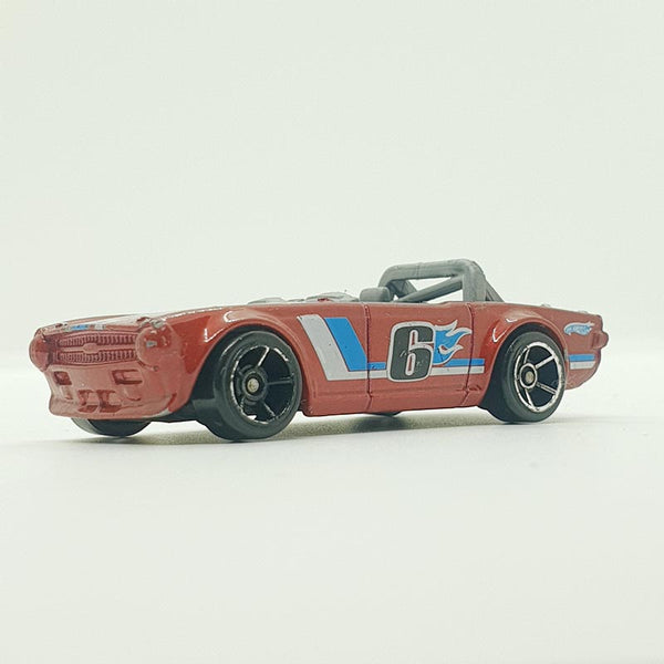 Vintage 2010 Red Triumph TR6 Hot Wheels Coche | Coche de juguete retro
