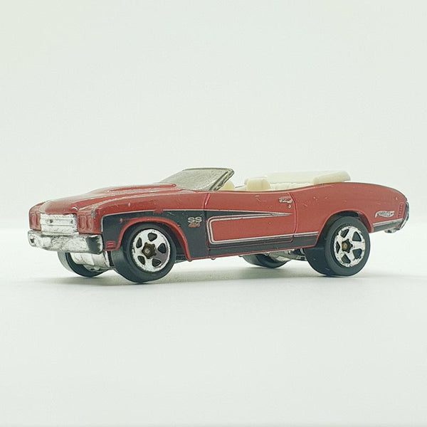 Vintage 1998 Red Chevelle SS Hot Wheels Car | Retro Chevy Toy Car