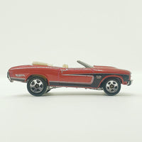Vintage 1998 Red Chevelle SS Hot Wheels Auto | Retro Chevy Toy Car Car