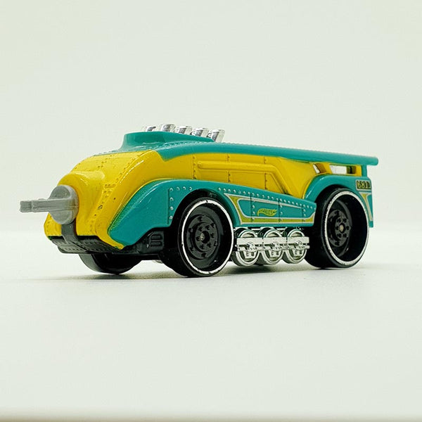 Vintage 2010 Blue Super Steamliner Hot Wheels Car | Cool Toy Car