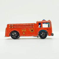 Vintage 1982 Red Fire Eater Hot Wheels Car | Fire Toy Truck