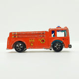 Vintage 1982 Red Fire Eater Hot Wheels Car | Fire Toy Truck