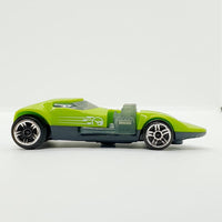 Vintage 2015 Green Twin Mill Hot Wheels Car | Cool Vintage Toy Car