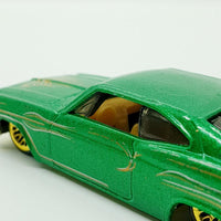 Vintage 1996 Green '65 Impala Hot Wheels Voiture | Voiture de jouets américaine