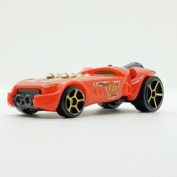 خمر 2008 Red Rocketfire Hot Wheels سيارة | سيارة لعبة غريبة رائعة